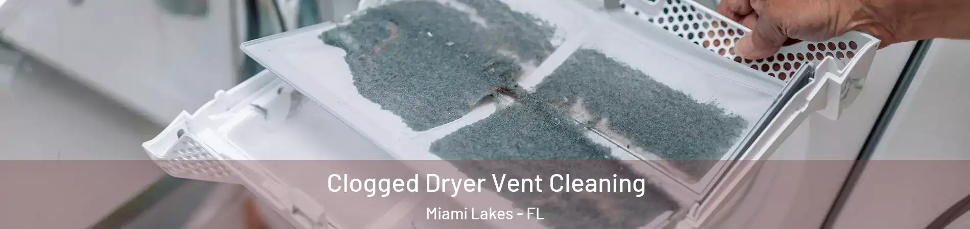  Clogged Dryer Vent Cleaning Miami Lakes - FL