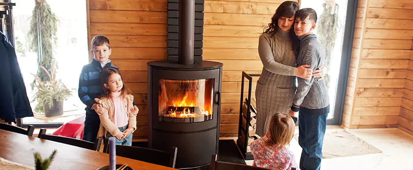 Morso Cast Iron Fireplace Insert Installation in Miami Lakes, Florida