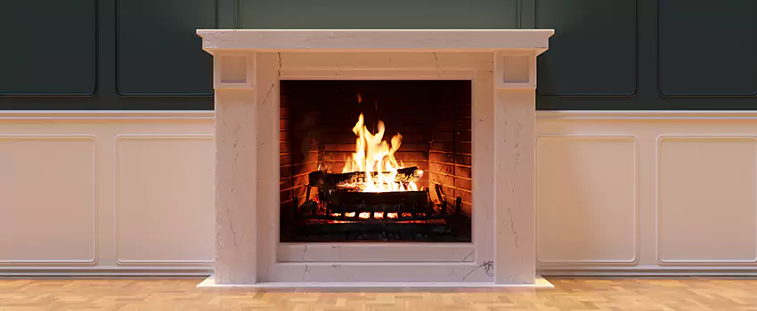 Open Flame Wood-Burning Fireplace Installation Services in Miami Lakes, Florida