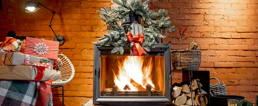 Travis Industries Linear Gas Fireplace Installation in Miami Lakes, Florida