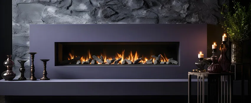 Ember Bed for Ventless Gas Fireplace in Miami Lakes, FL